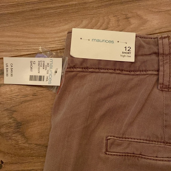 NWT Maurice’s wide leg cargo pants 12short - Picture 6 of 9